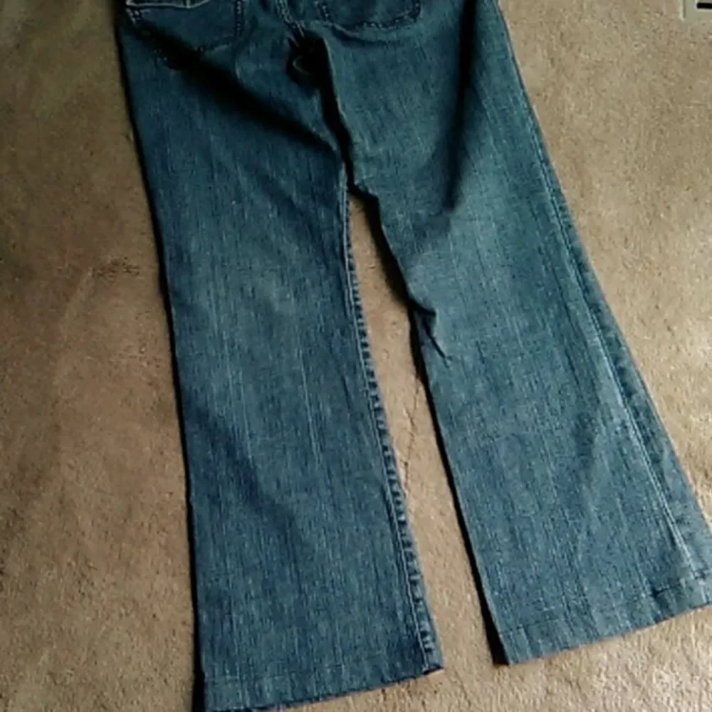 Indigo Palms Wider Leg Jeans
